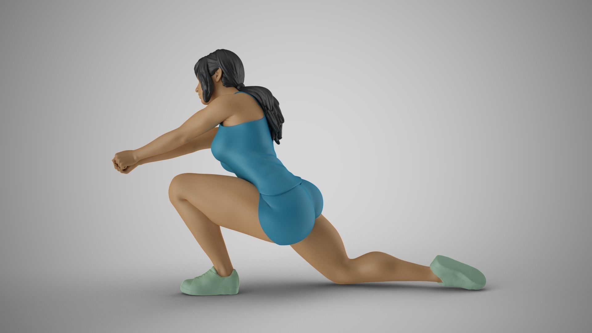 Volleyball Girl 2 3D print model_8