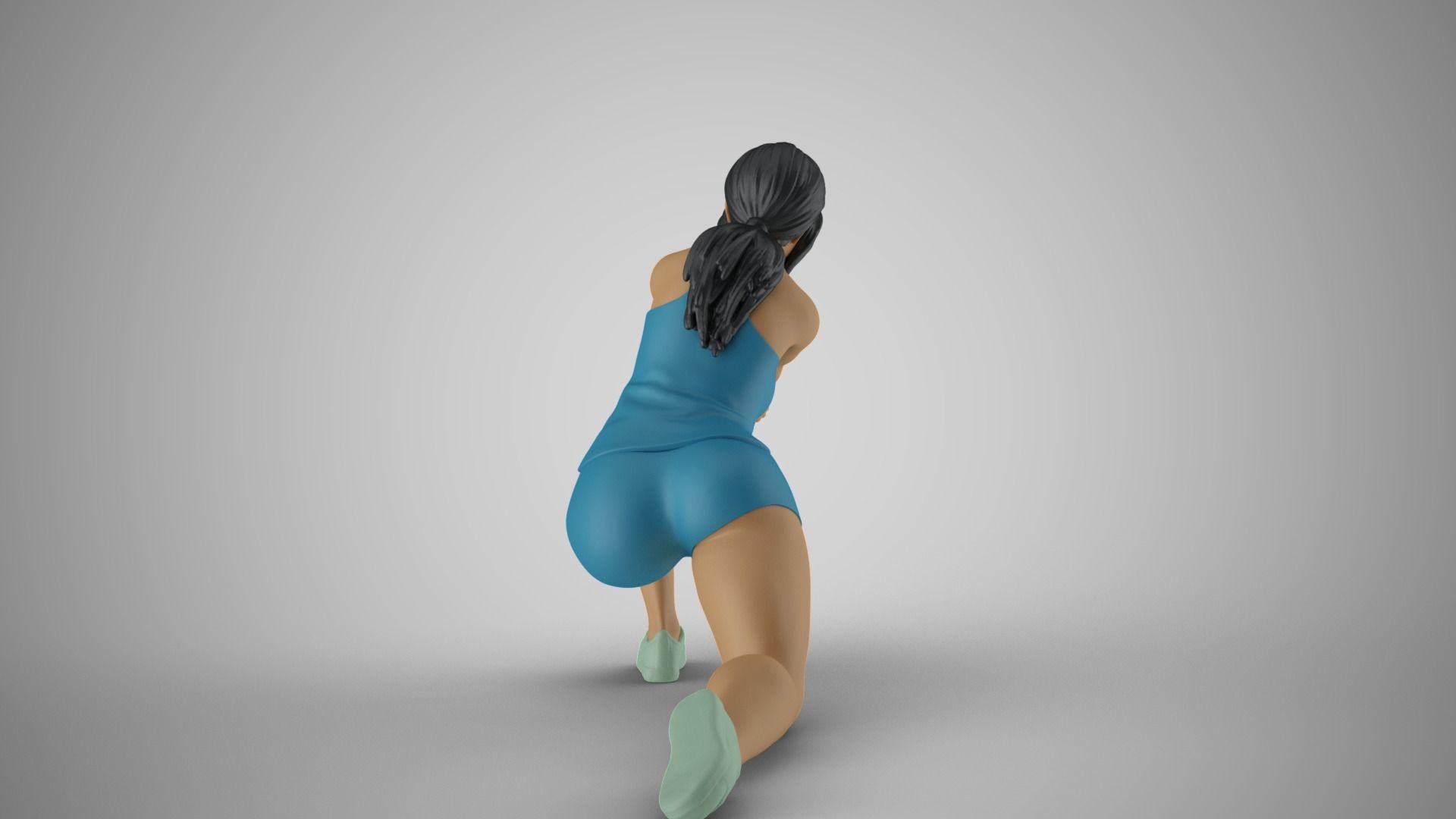 Volleyball Girl 2 3D print model_6