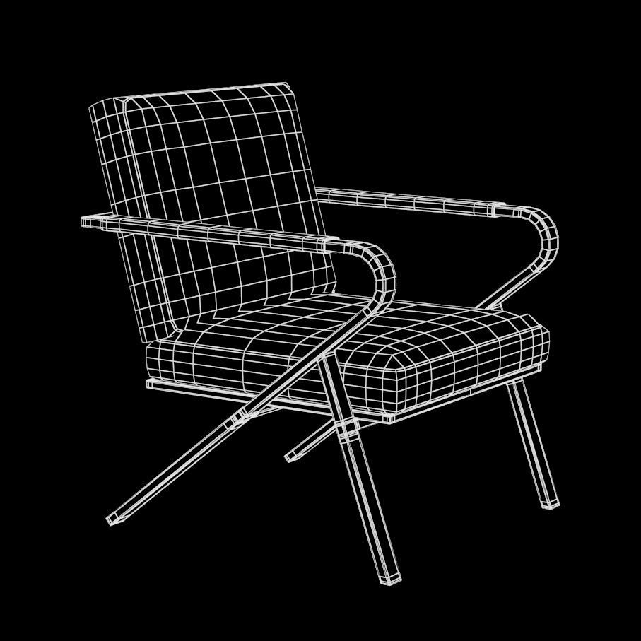 modern sofa 051 3D model_3