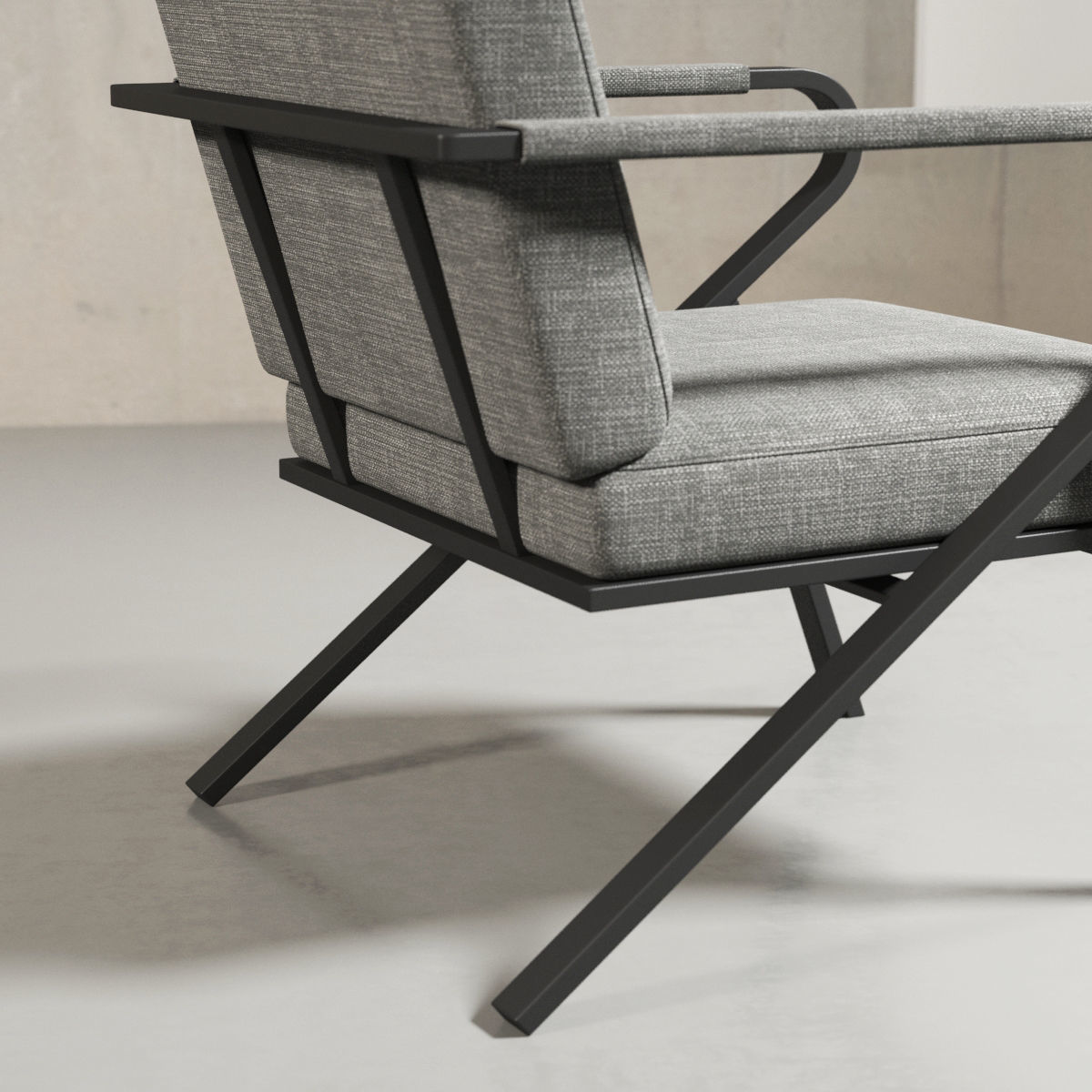 modern sofa 051 3D model_4