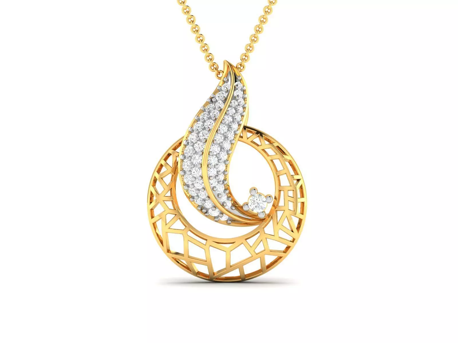 Women pendant 3dm render detail 3D print model 3D print model_0