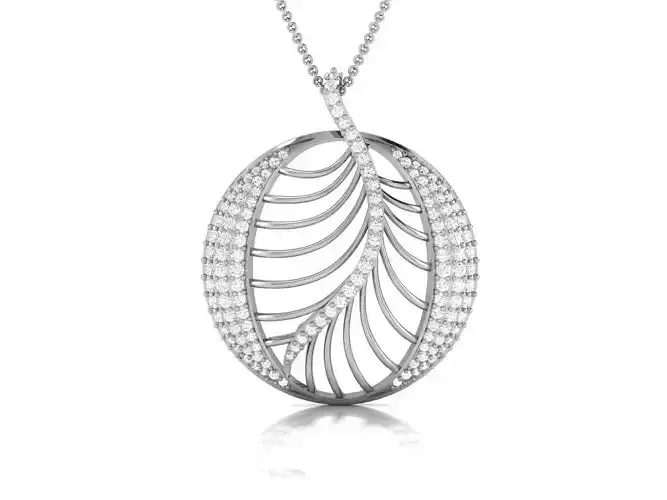 Women pendant 3dm render detail 3D print model