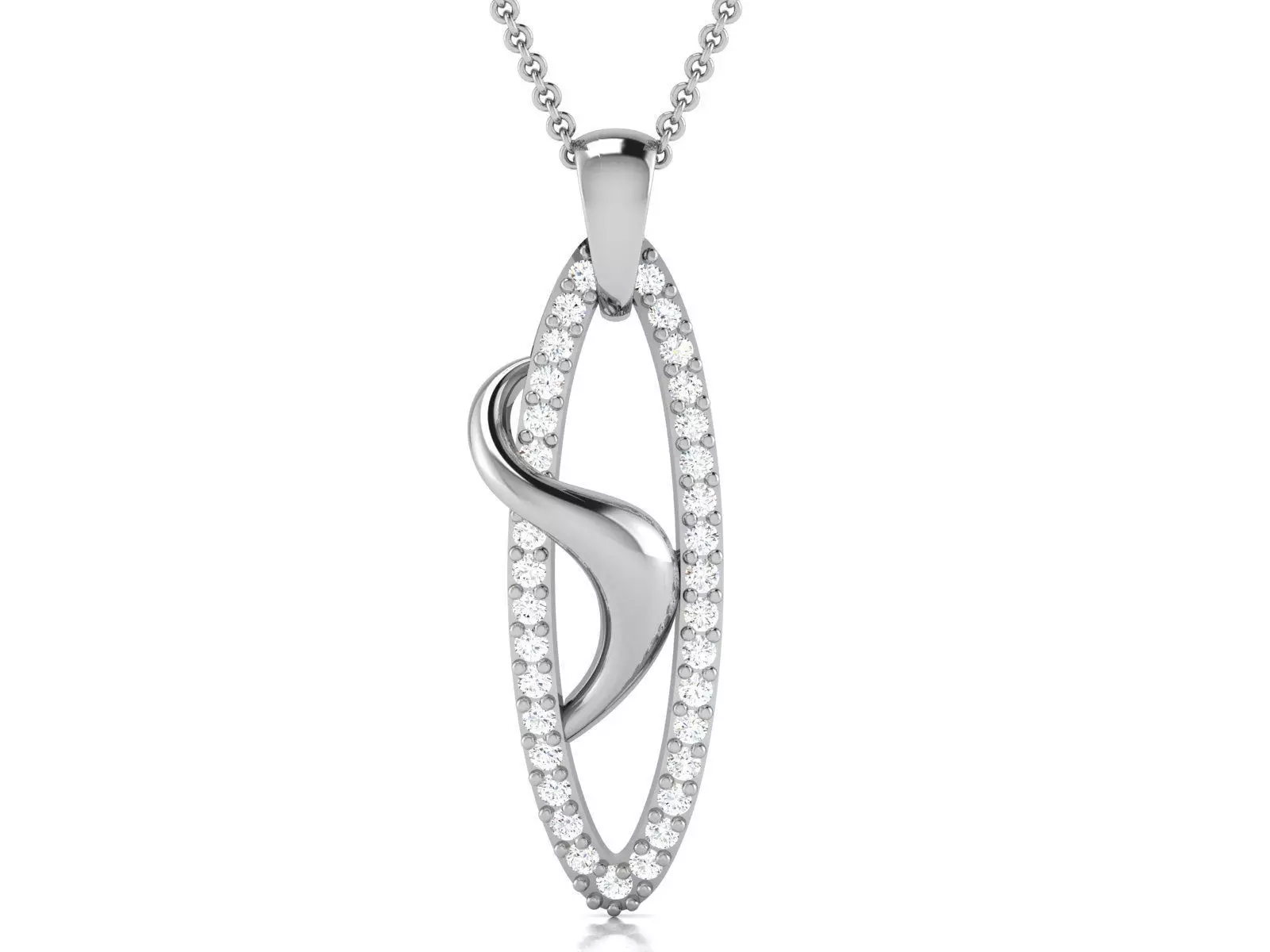 Women pendant 3dm render detail 3D print model 3D print model