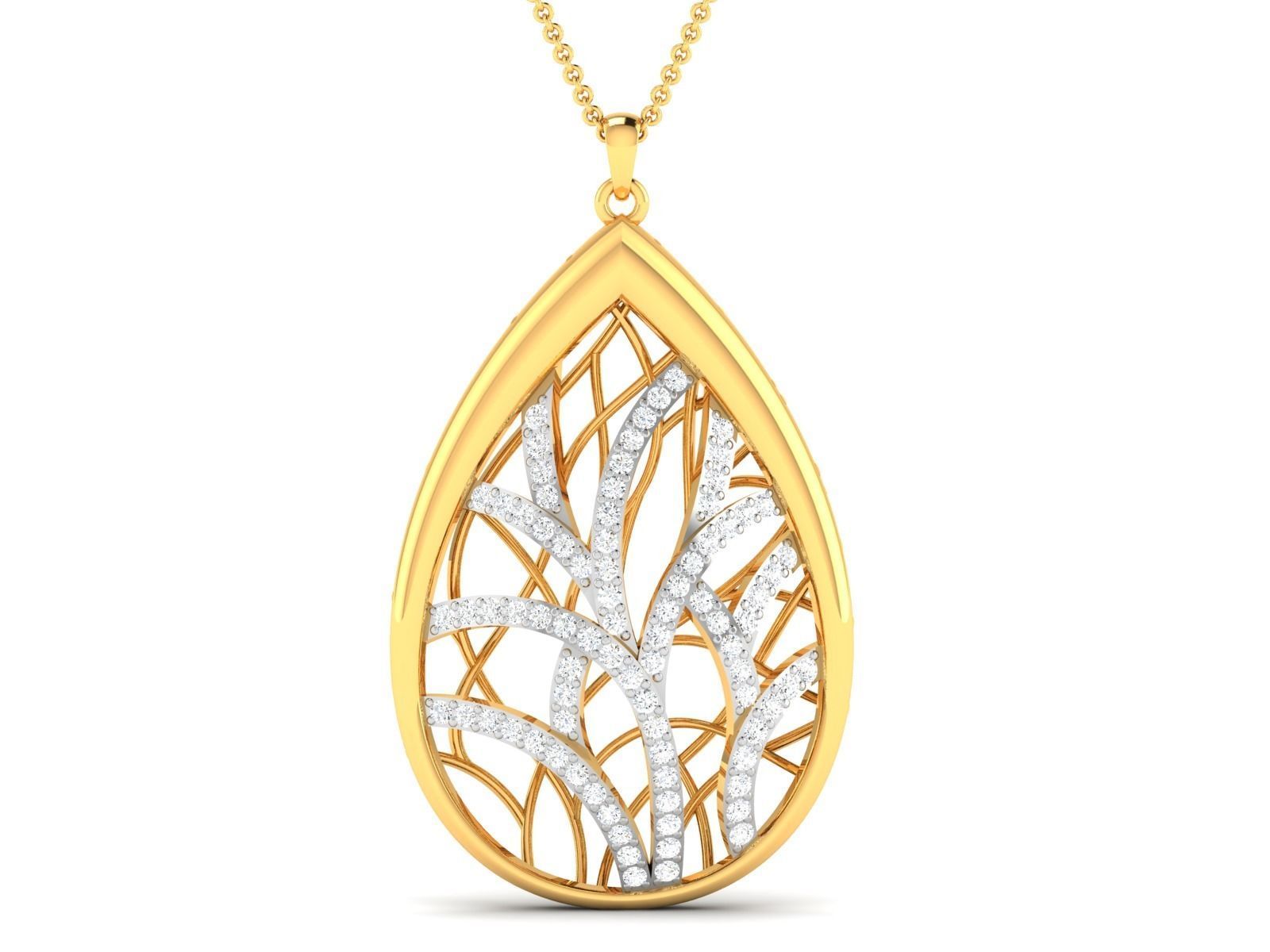 Women pendant 3dm render detail 3D print model 3D print model_3