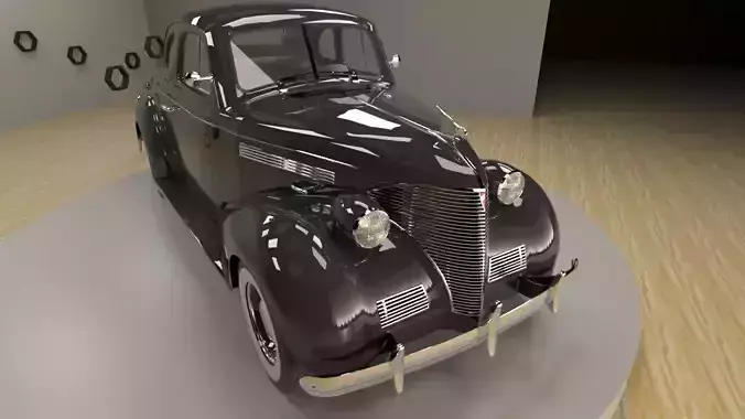 Chevrolet Master deluxe 1939 3D model