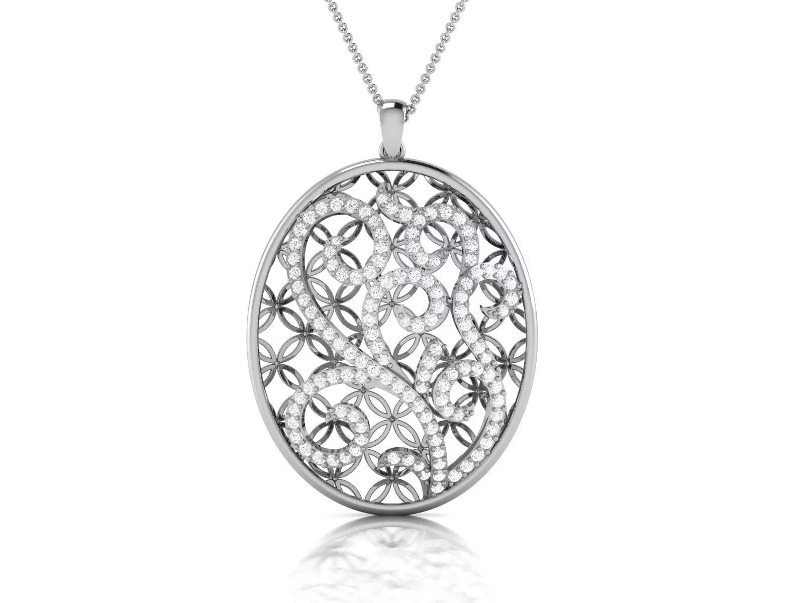 Women pendant 3dm render detail 3D print model 3D print model_0