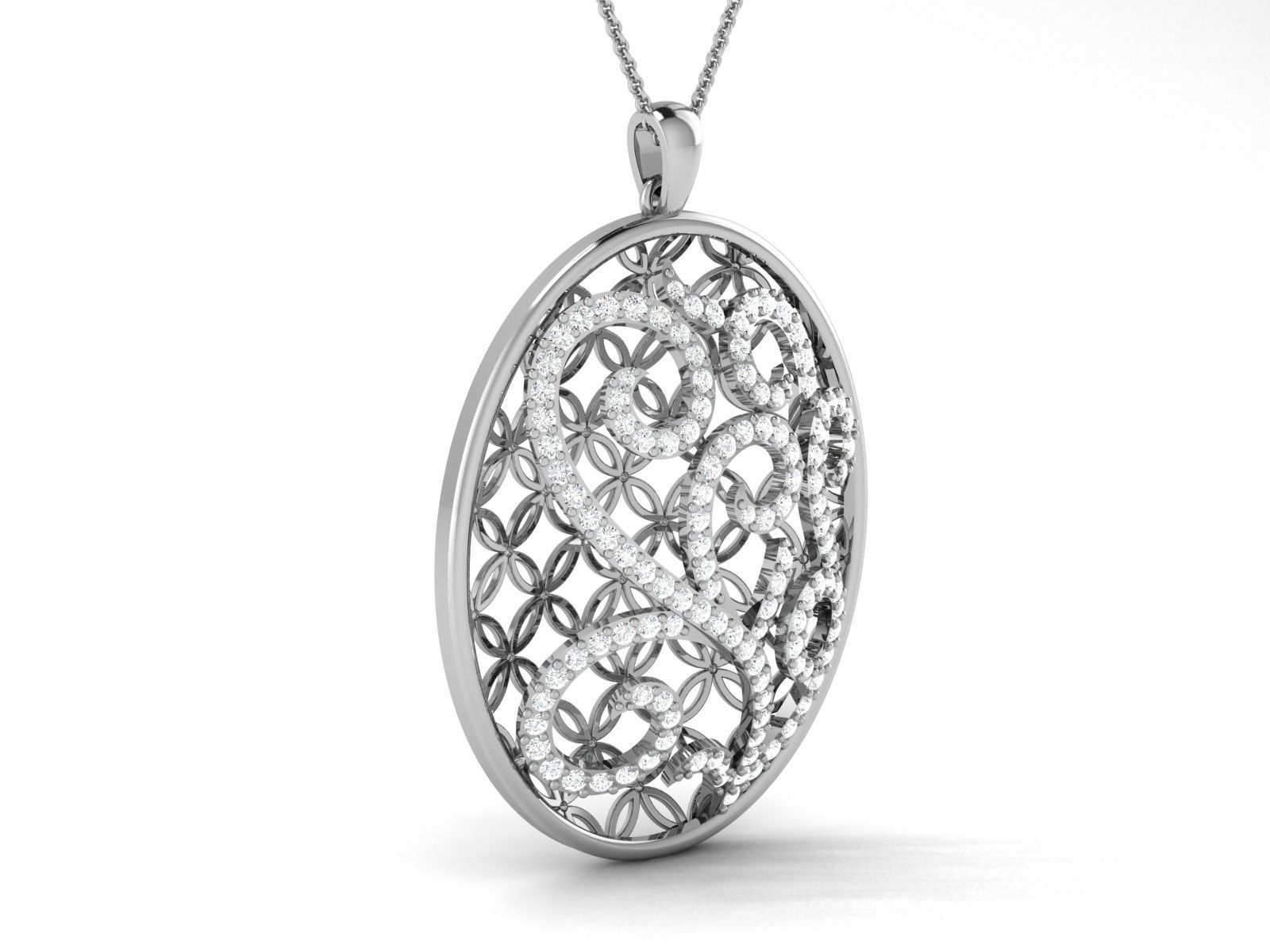 Women pendant 3dm render detail 3D print model 3D print model_2