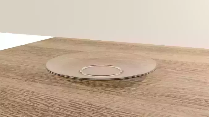 Glass plate 3D model