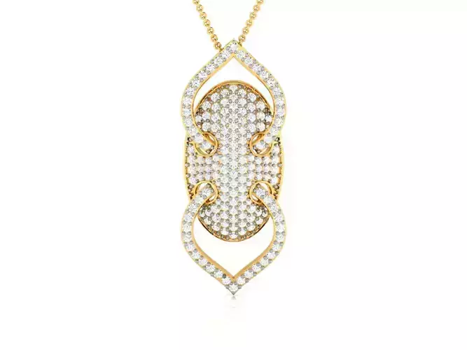 Women pendant 3dm render detail 3D print model