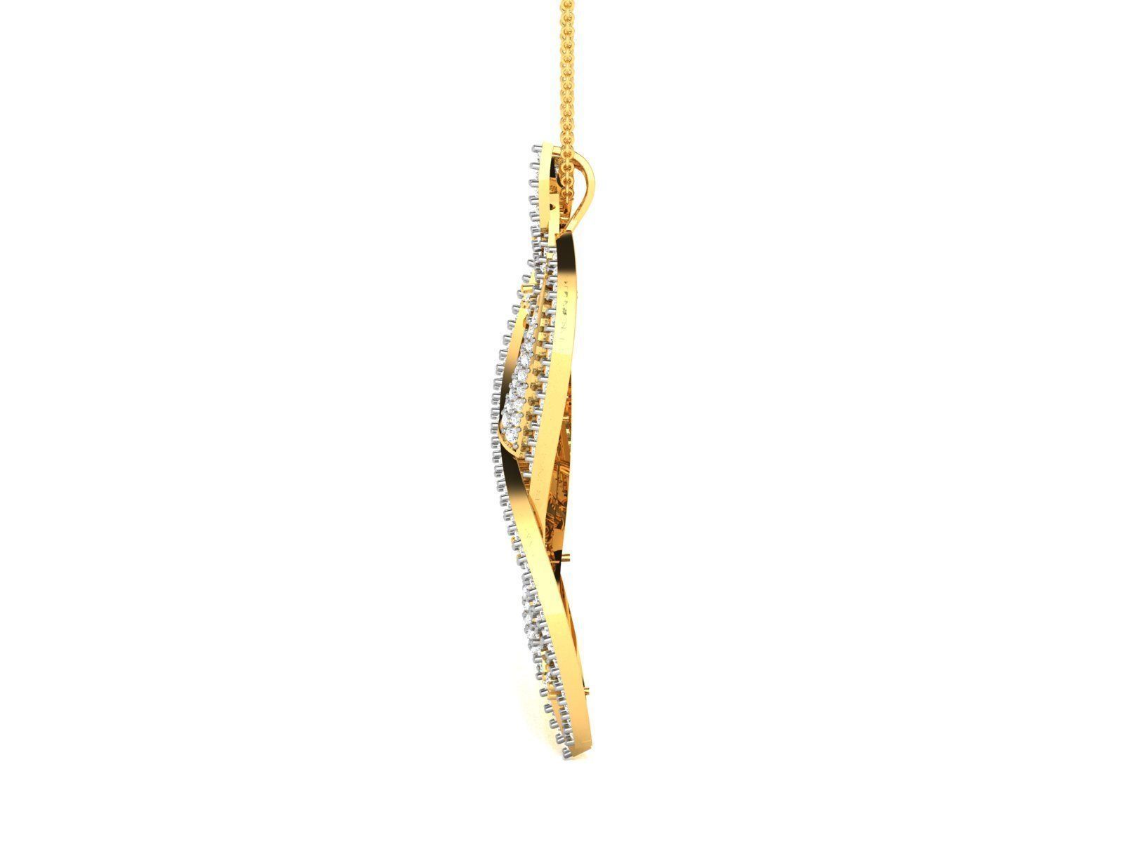 Women pendant 3dm render detail 3D print model 3D print model_4