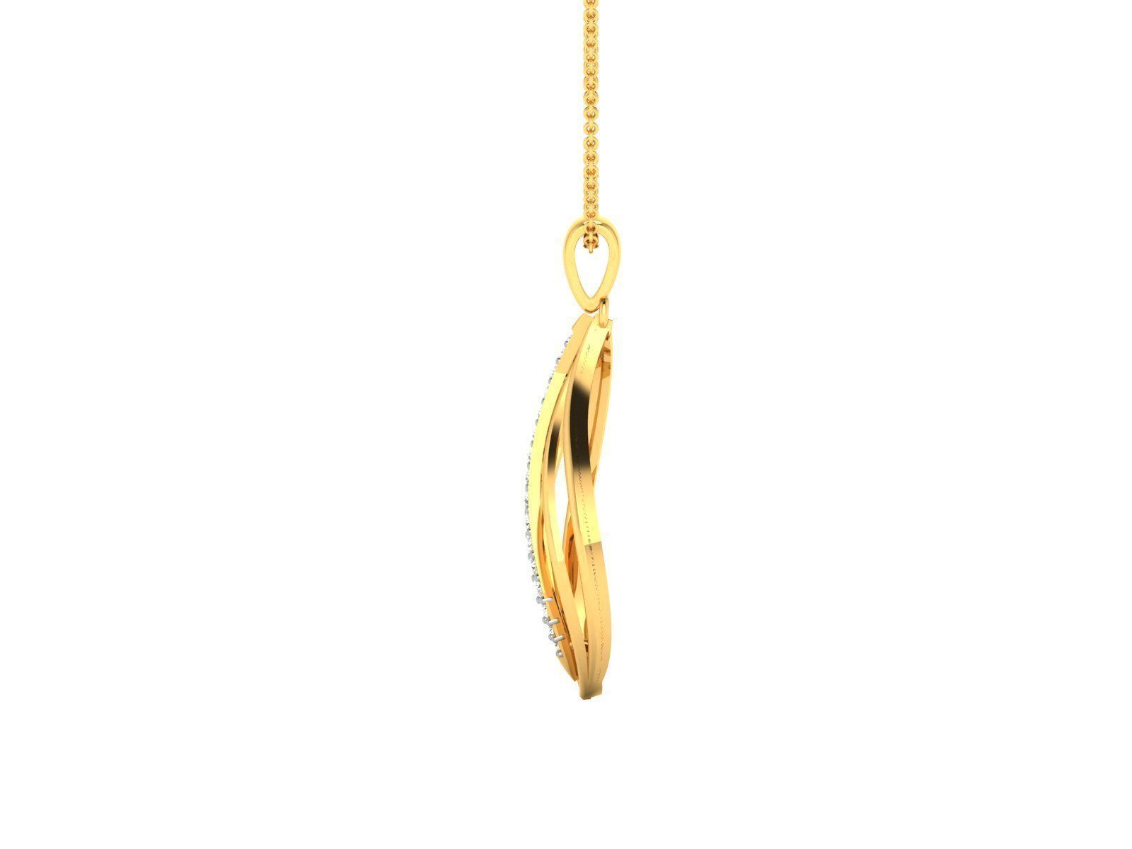 Women pendant 3dm render detail 3D print model 3D print model_4