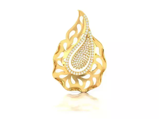 Women pendant 3dm render detail 3D print model