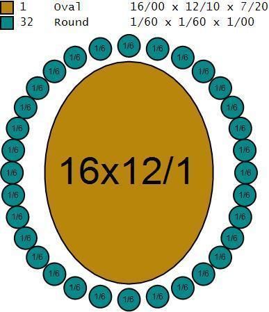 oval ring 3D print model_3