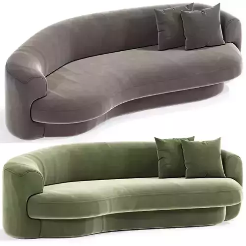 yumi Canape By Philippe Hurel Sofa