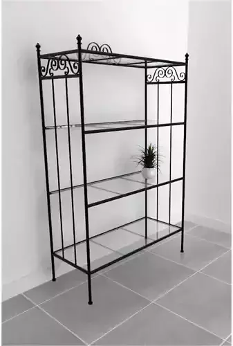 wrought iron shelf 3D model