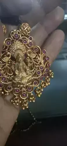 Laxmi pendant south Indian style 