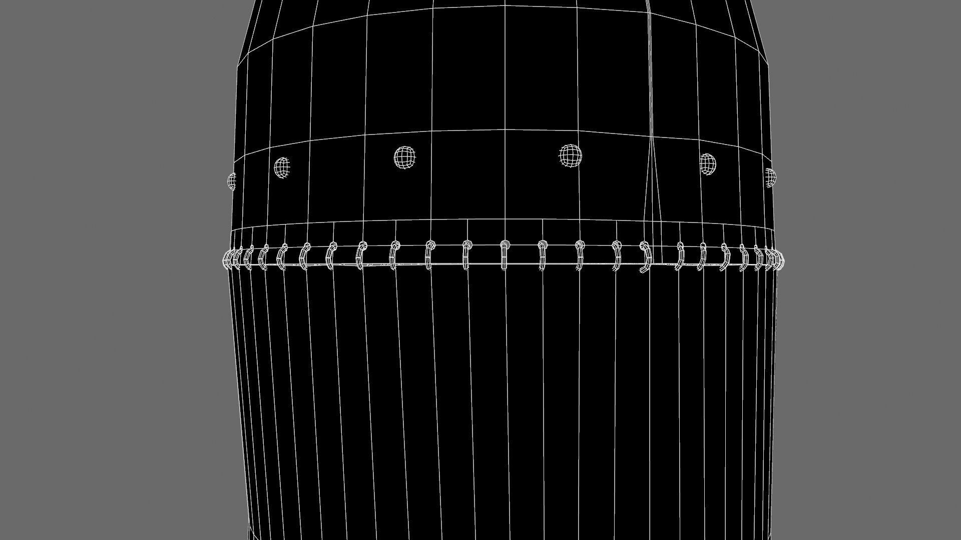 Medieval Helmet Low-poly 3D model_55