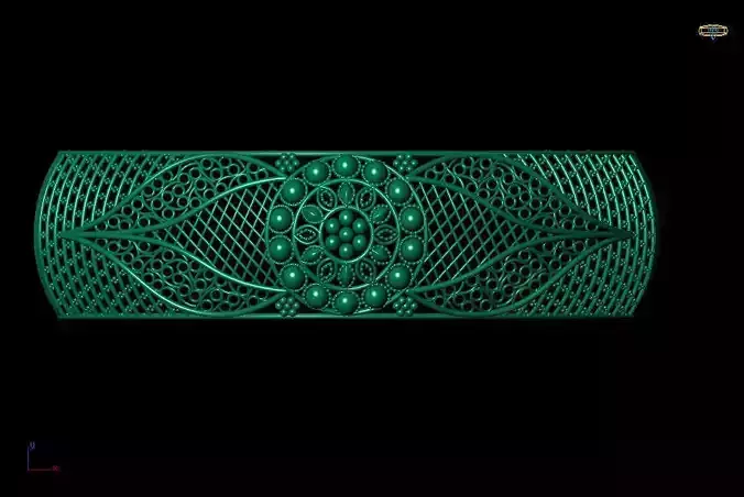 bangal bracelet with ornate design