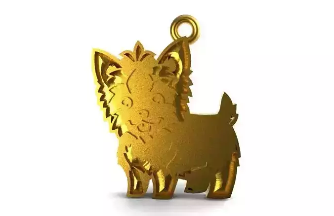 Little dog pendant 
