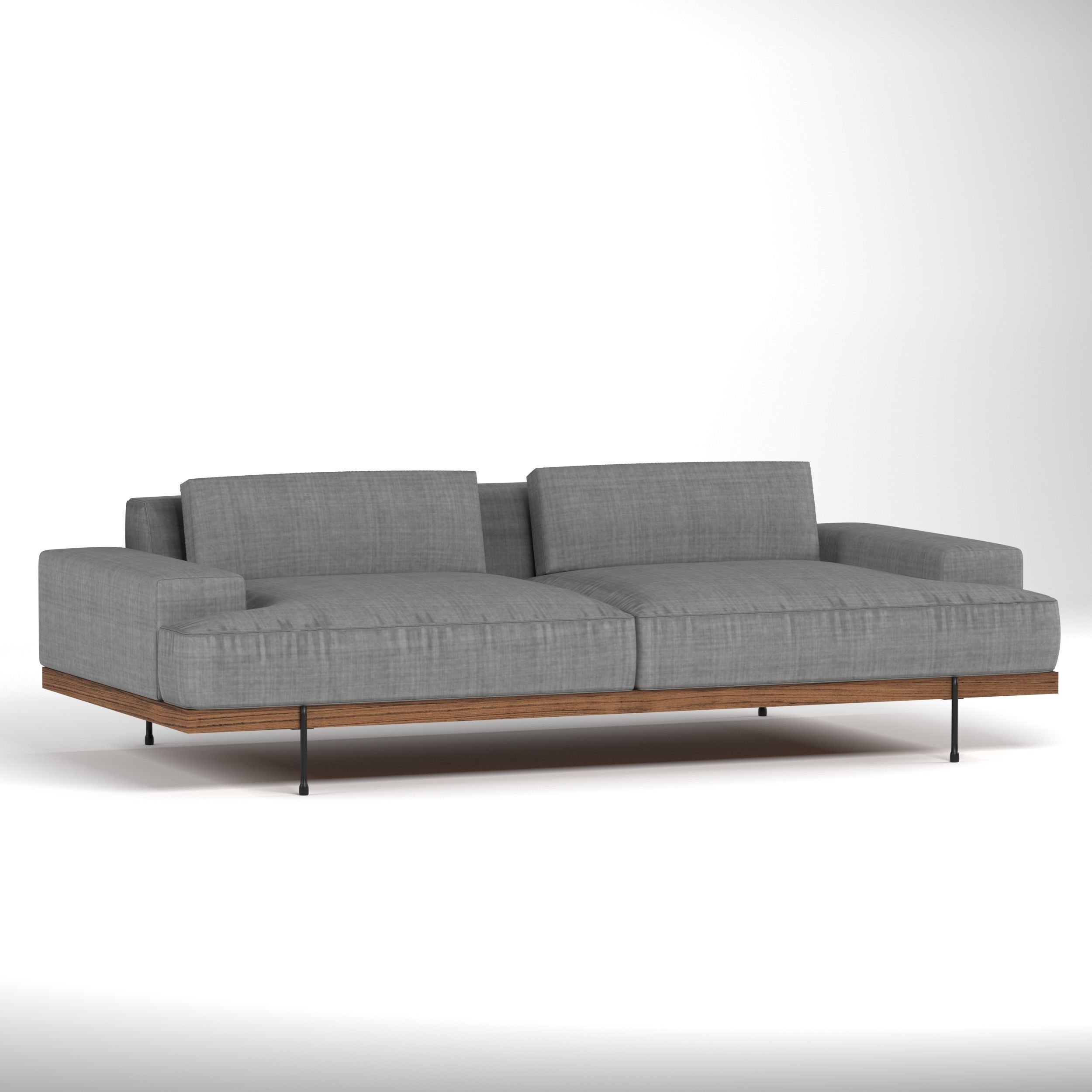 Rivera  sofa 3D model_1