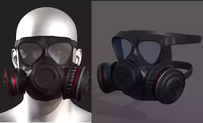 gas mask helmet scifi