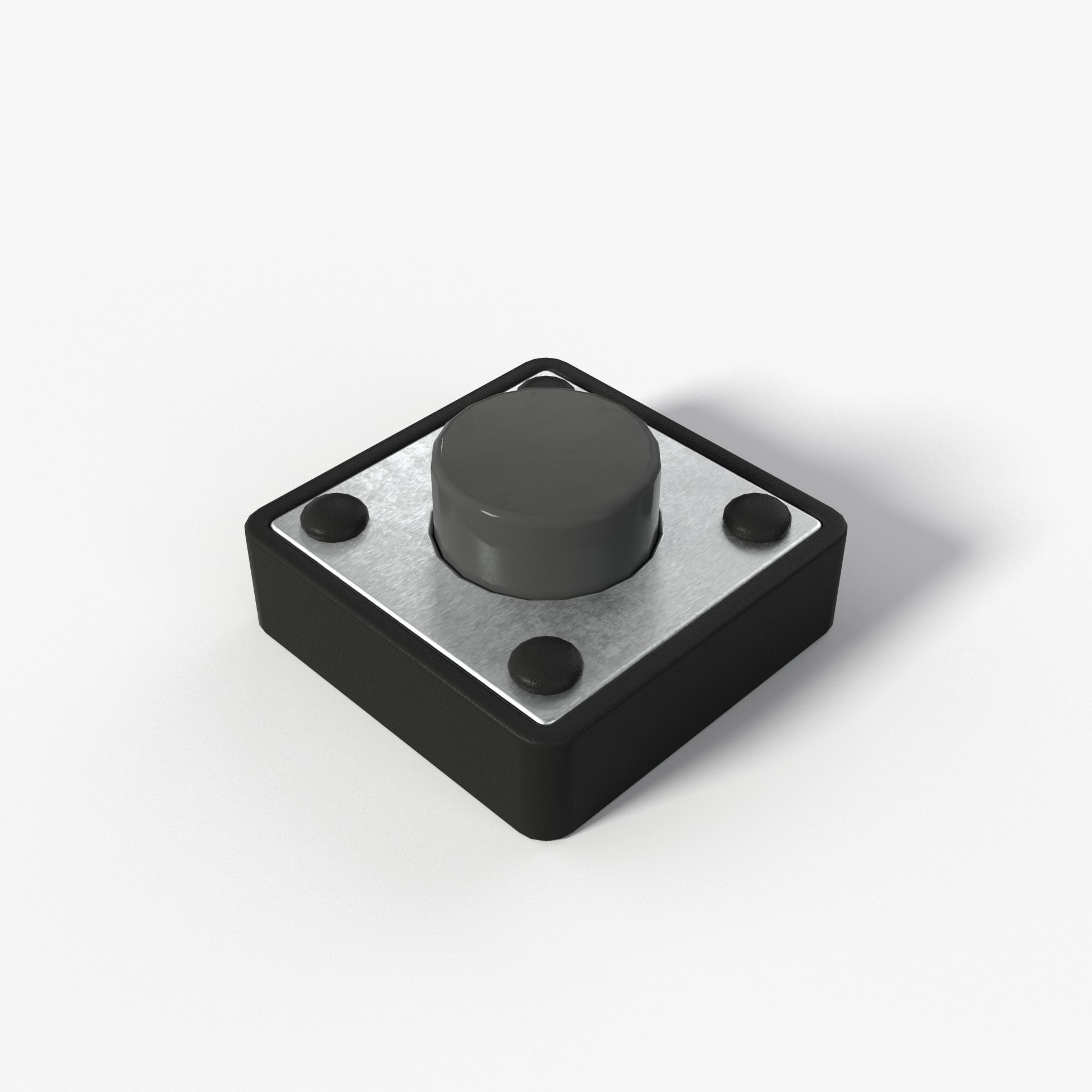 circuit board push button switch 3D model_2