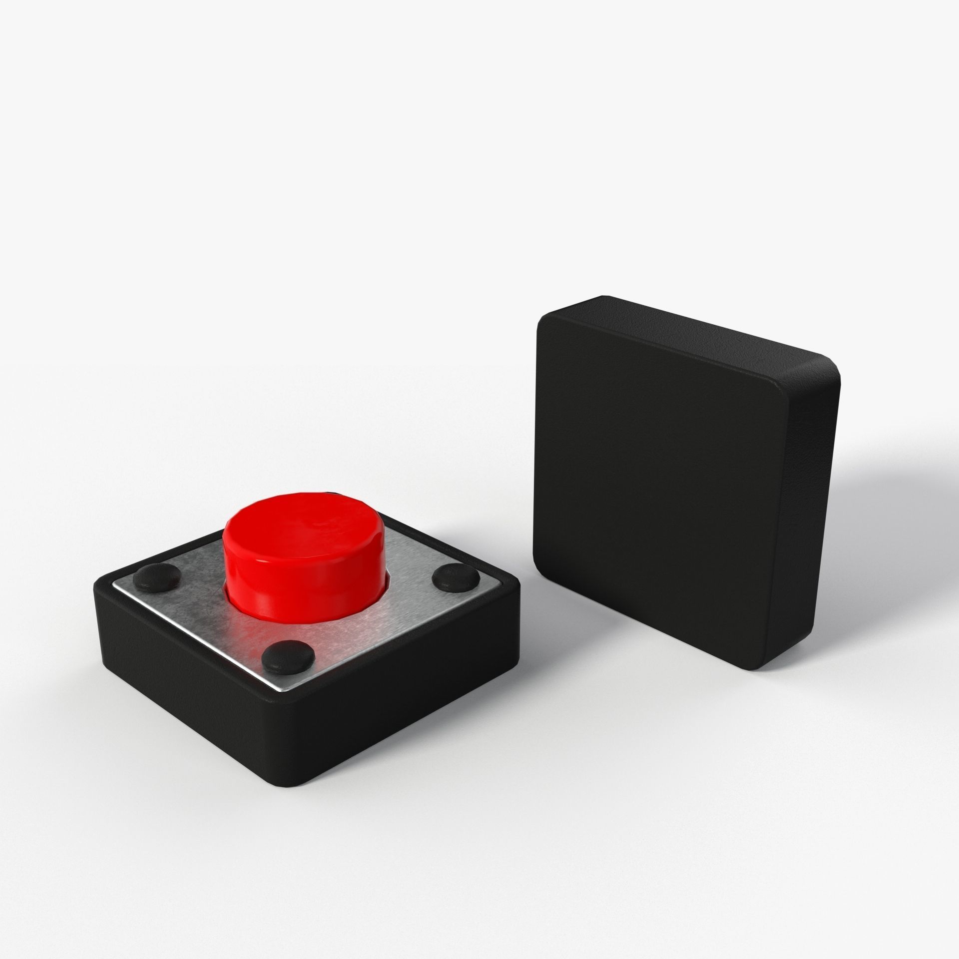 circuit board push button switch 3D model_1