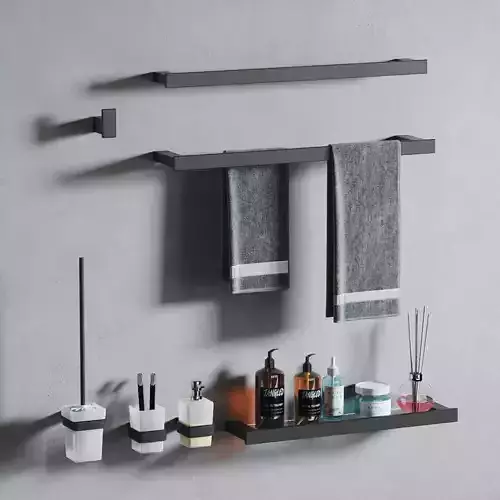 Bagnolux bathroom accessories set 