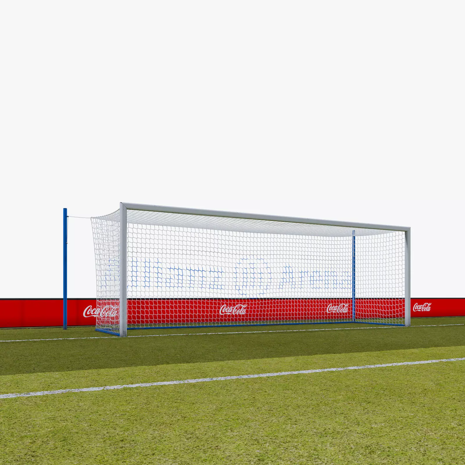 Football pitch 3D model_0