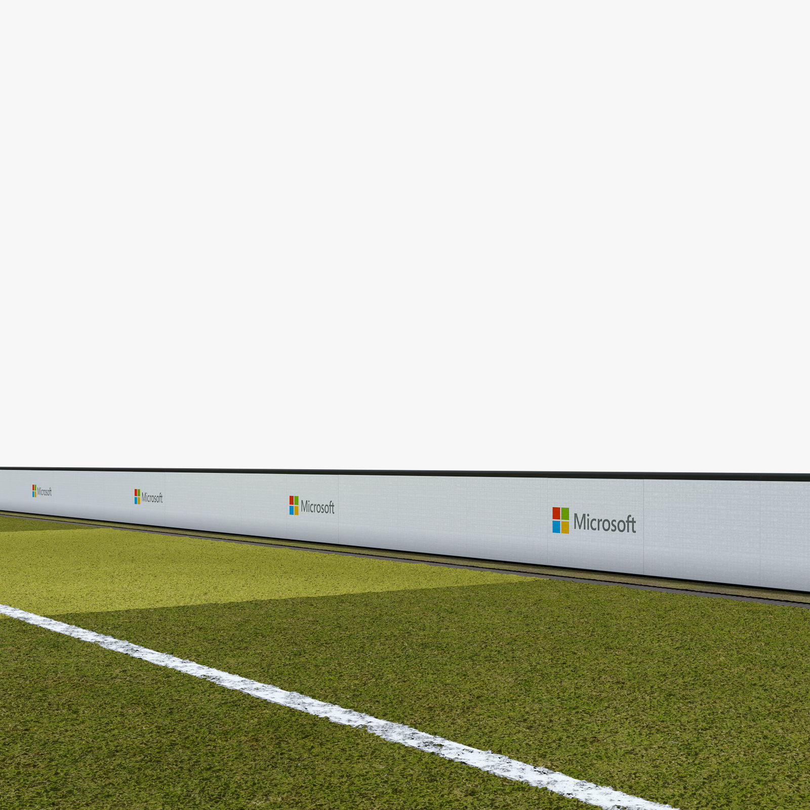 Football pitch 3D model_16
