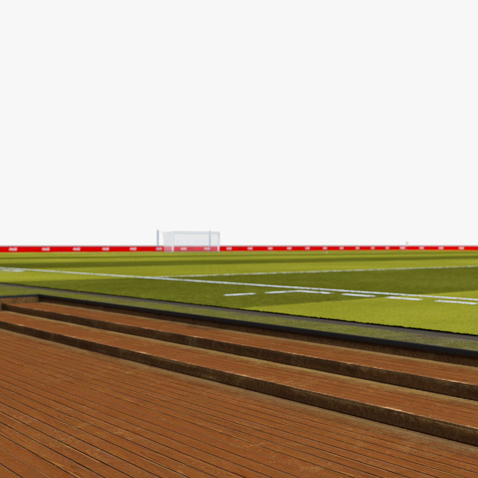 Football pitch 3D model_8