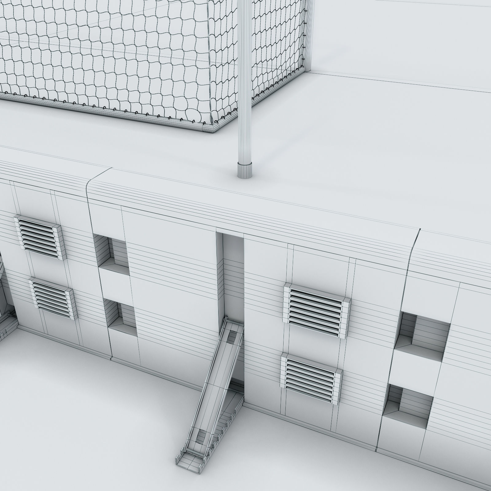 Football pitch 3D model_18