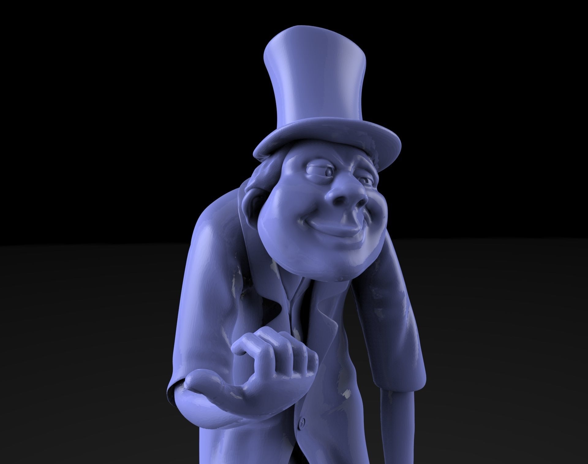hitchhiking ghosts haunted mansion 3D print model_2