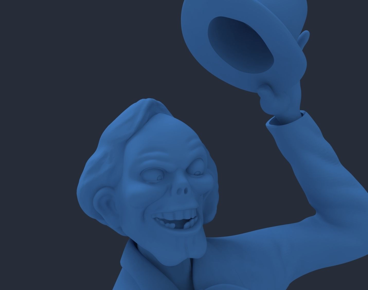 hitchhiking ghosts haunted mansion 3D print model_6