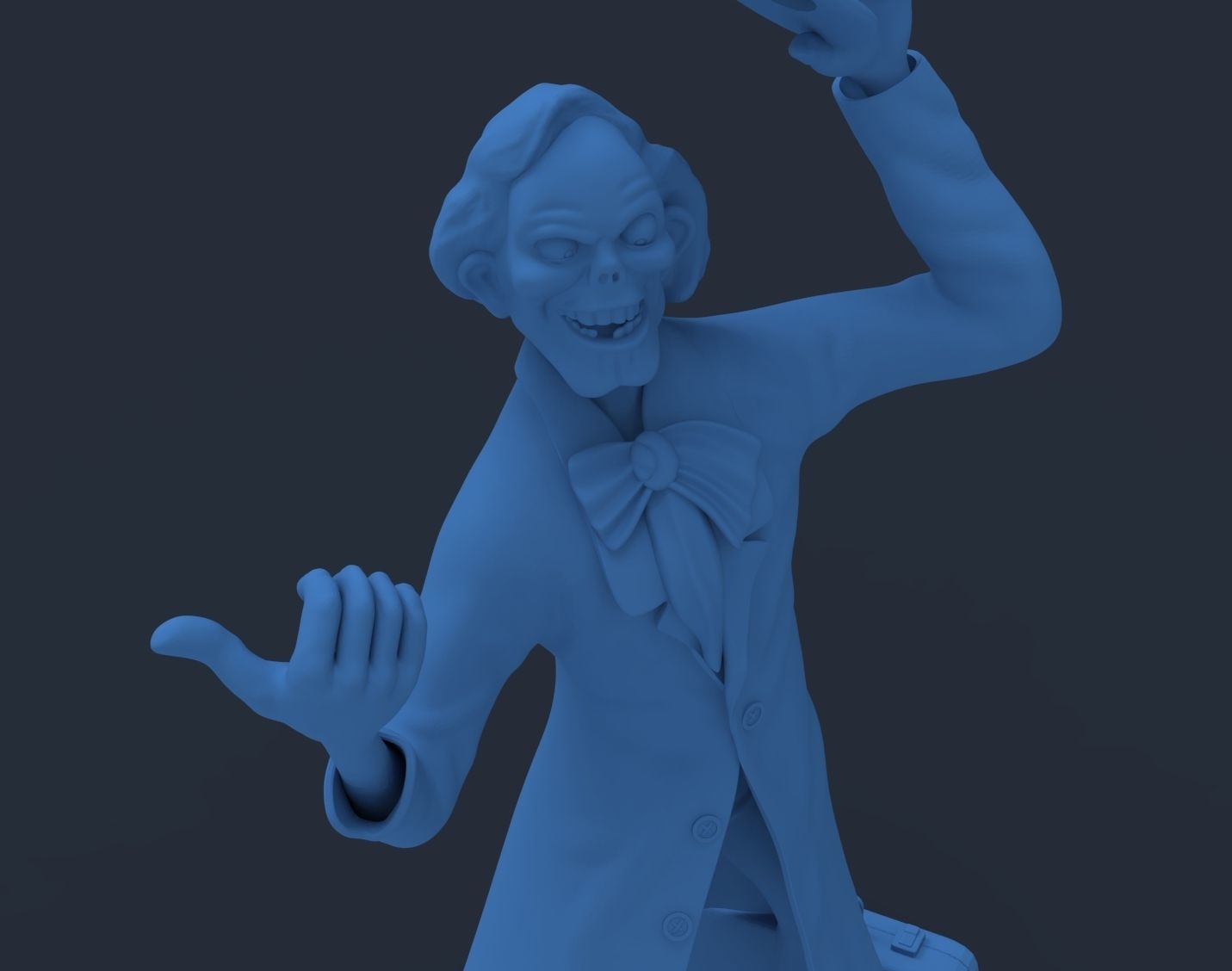 hitchhiking ghosts haunted mansion 3D print model_9