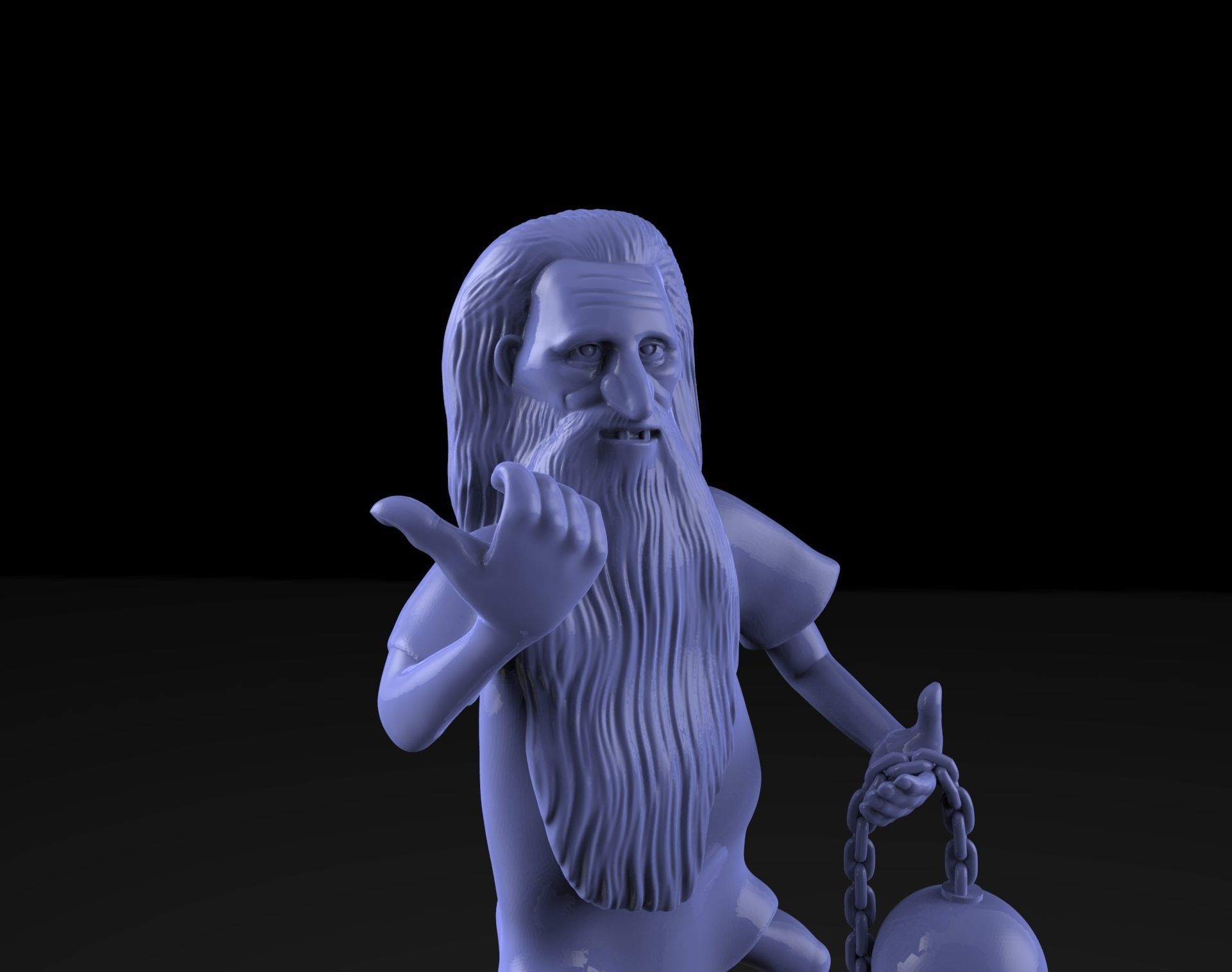 hitchhiking ghosts haunted mansion 3D print model_4
