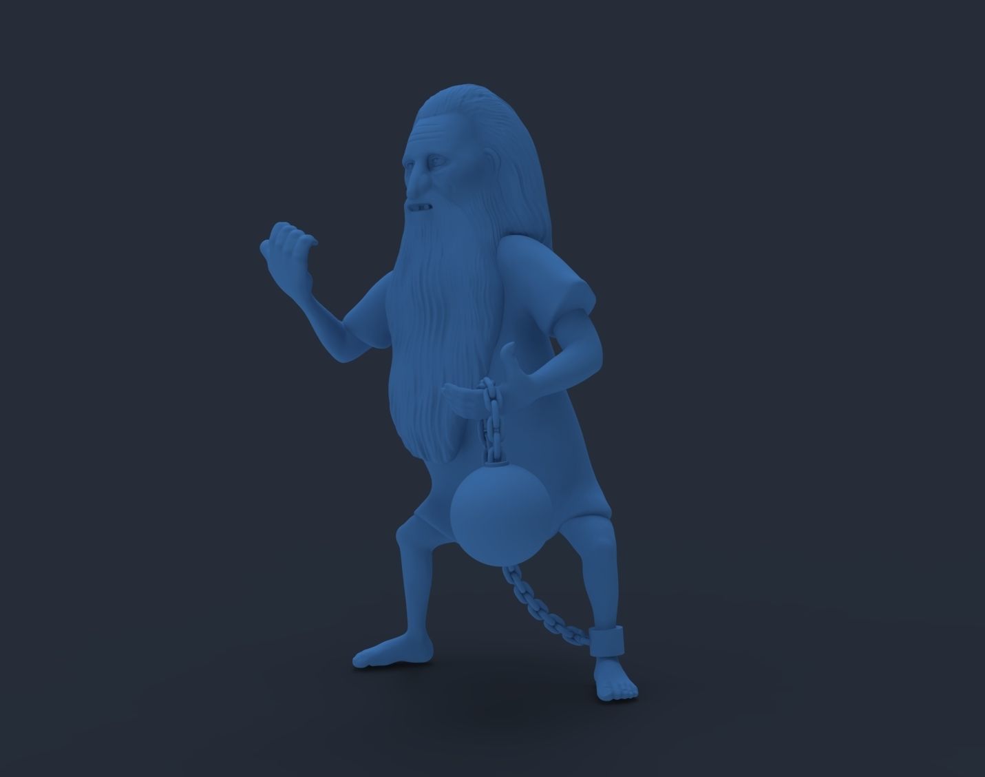 hitchhiking ghosts haunted mansion 3D print model_12