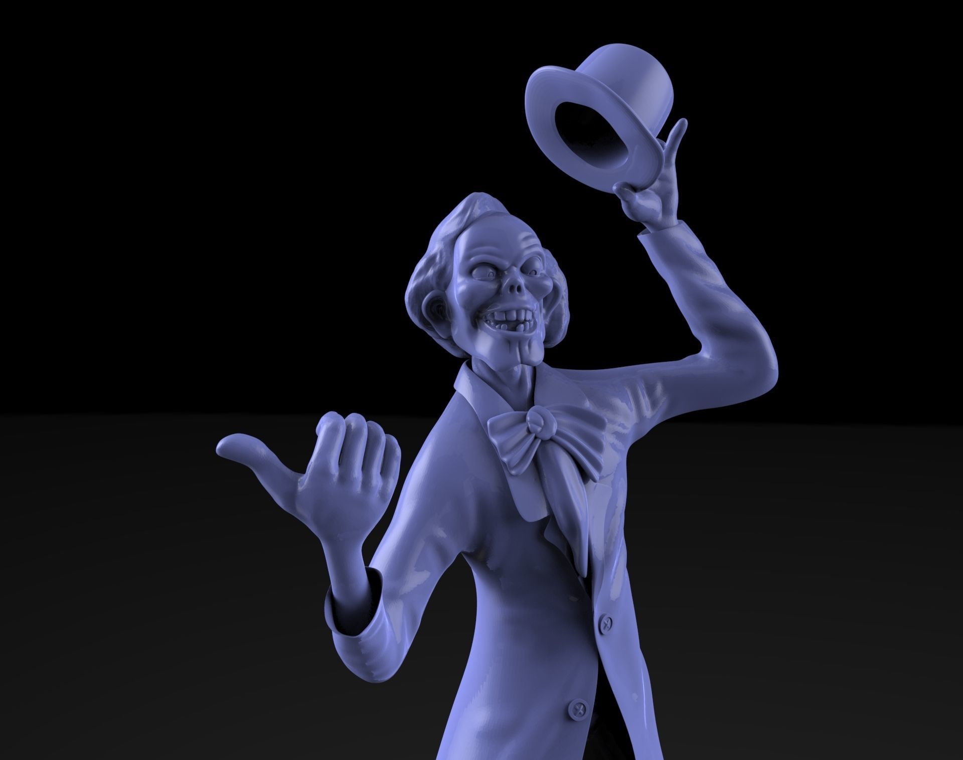 hitchhiking ghosts haunted mansion 3D print model_3