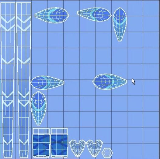 Bow and arrow 3D model_9