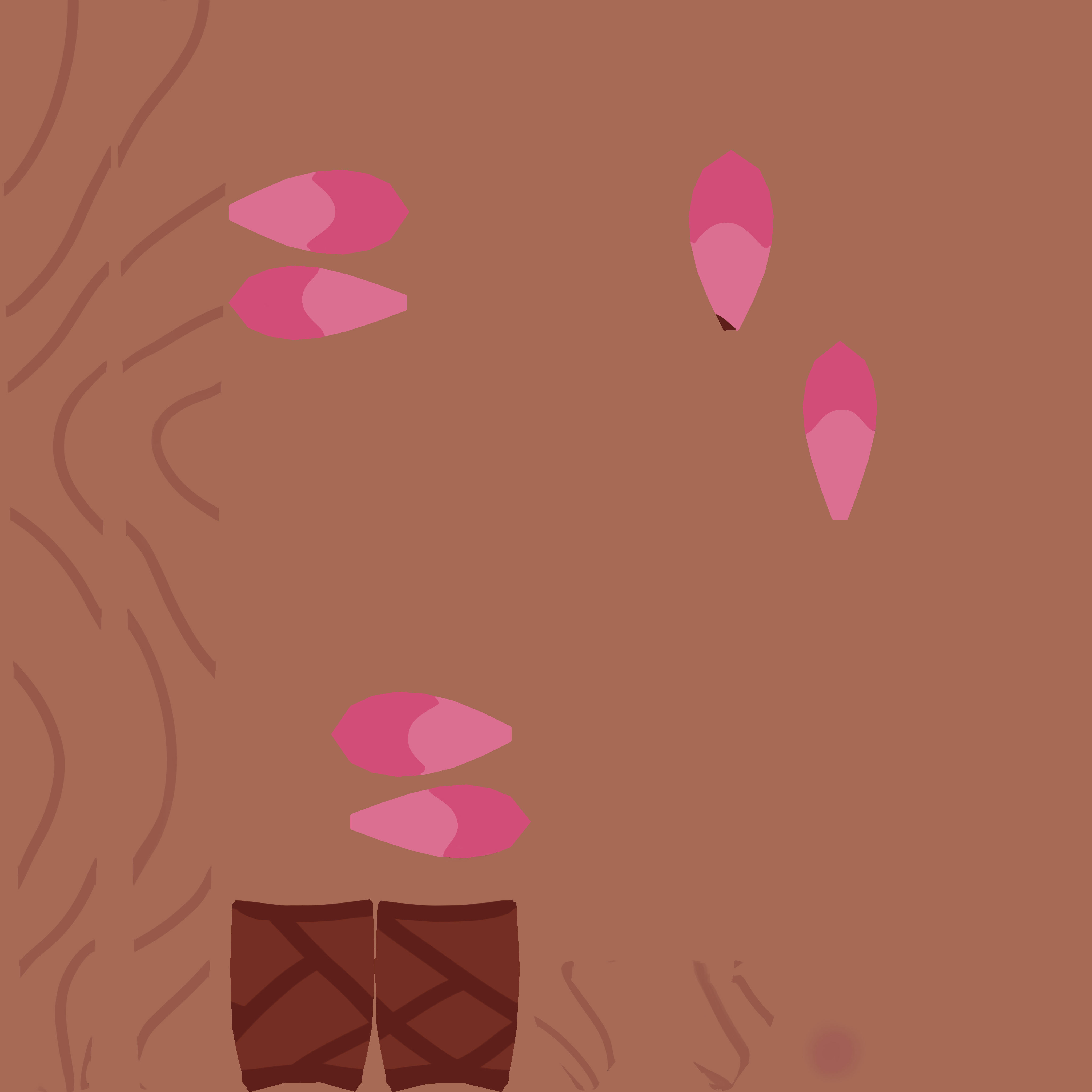 Bow and arrow 3D model_6