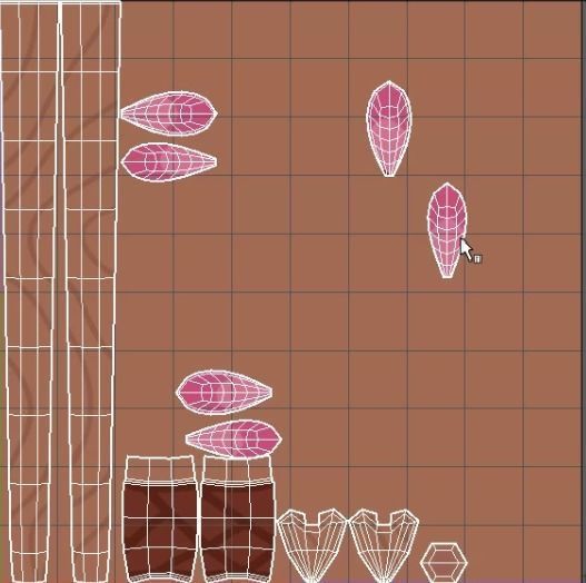 Bow and arrow 3D model_8