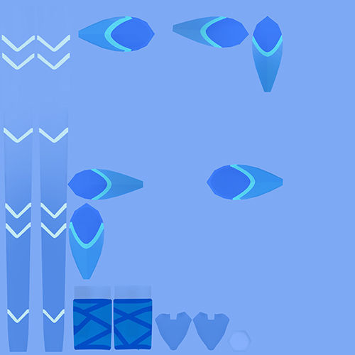 Bow and arrow 3D model_5