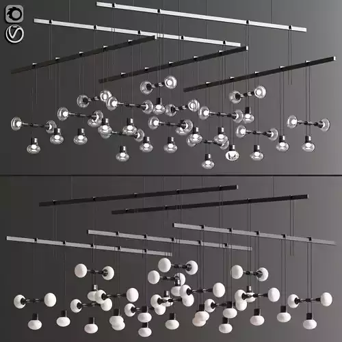 Suspenders 48 2-Tier Grid LED Suspension