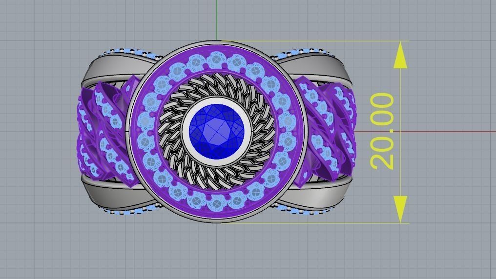 FOR MEN N3001 3D print model_7