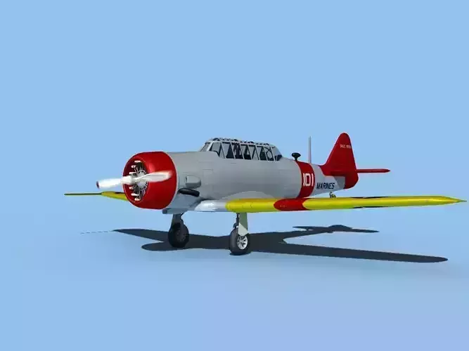 North American SNJ USMC V03