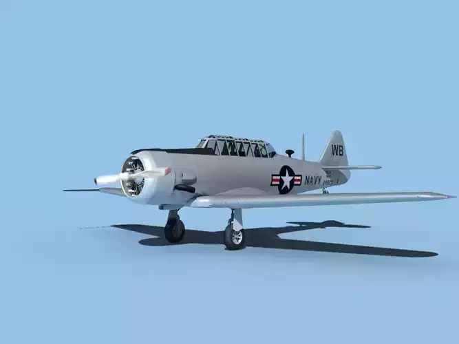 North American SNJ USN V04