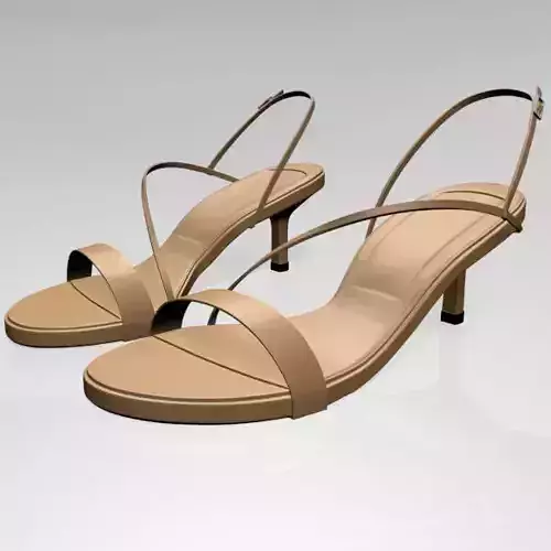 High-Heel Strappy Sandals 01