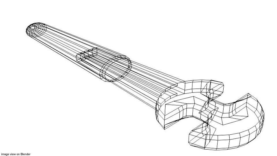 Mechanical Handtools - Pedal Renover 3D model_3