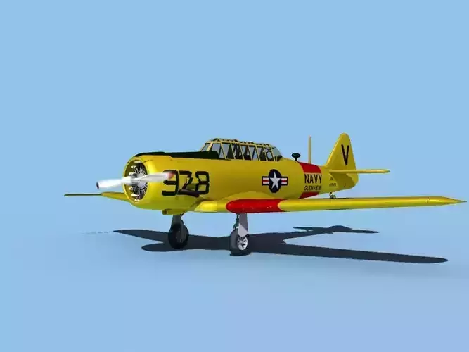 North American SNJ USN V07