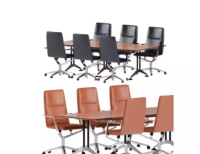 Wilkhahn Logon table and  Sola chair